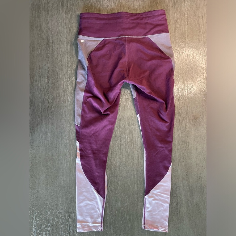 Fabletics Salar Statement Purple Colorblock Leggi… - image 3